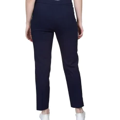 Alfred Dunner Classic Allure Fit Proportioned Pant with Elastic Comfort Waistband, Average Length
