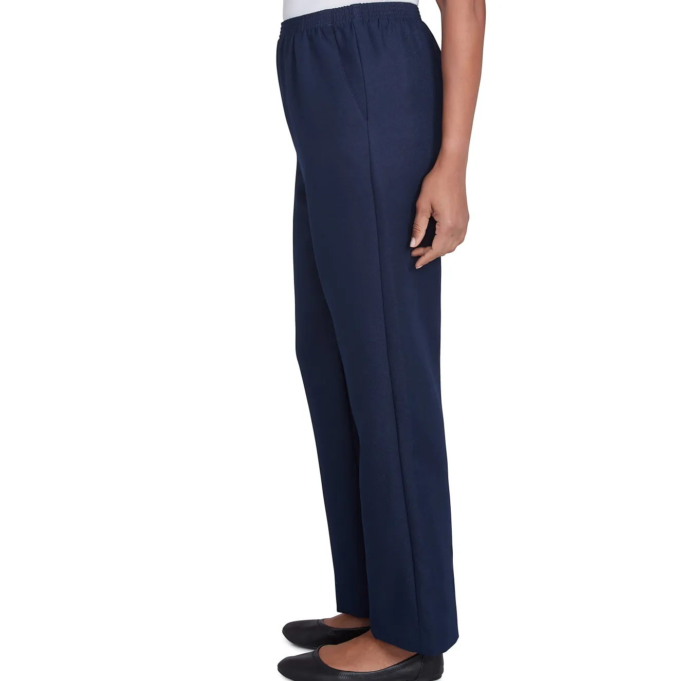 Alfred Dunner Classic Proportioned Pant Average Length, Petite