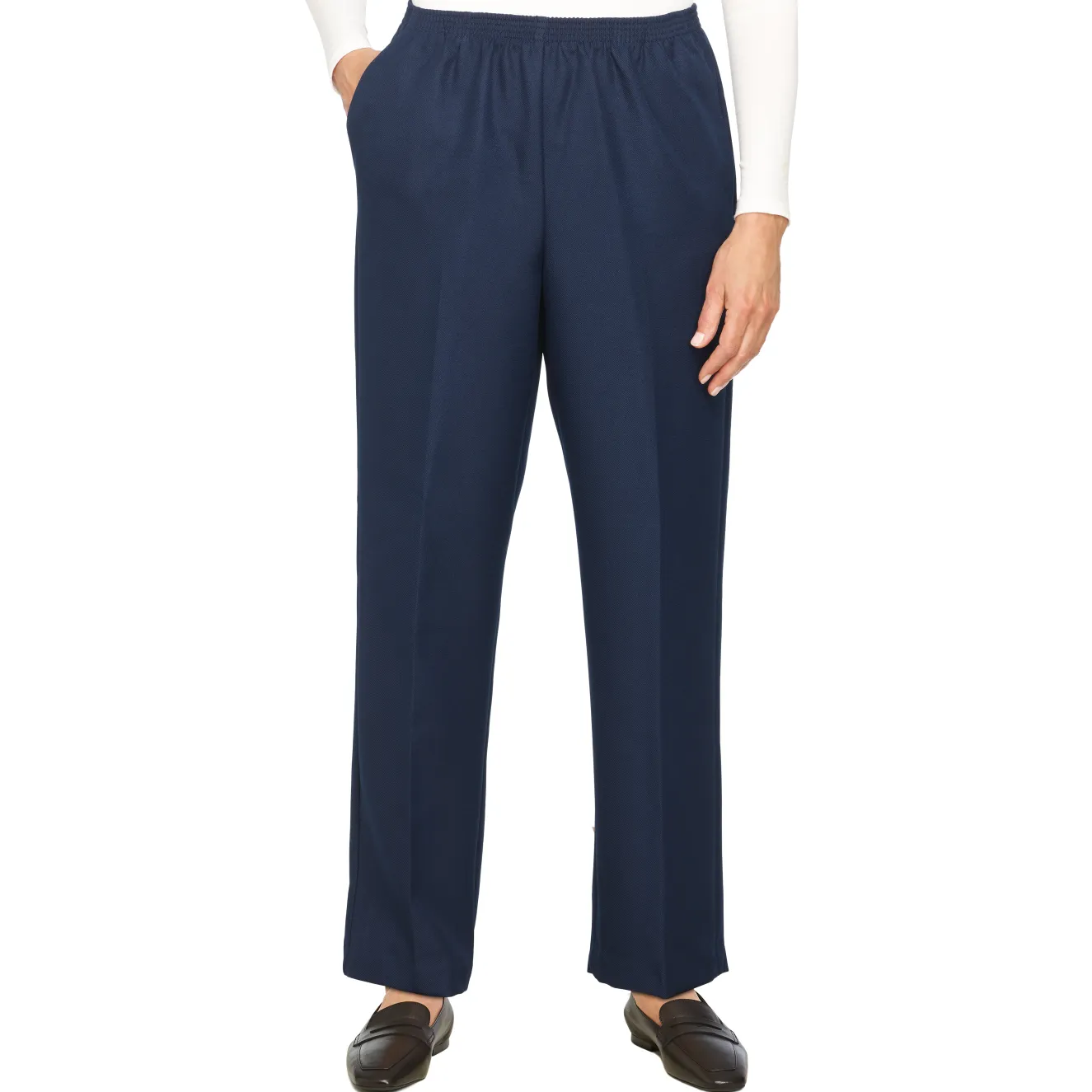 Alfred Dunner Classic Proportioned Pant Average Length, Petite
