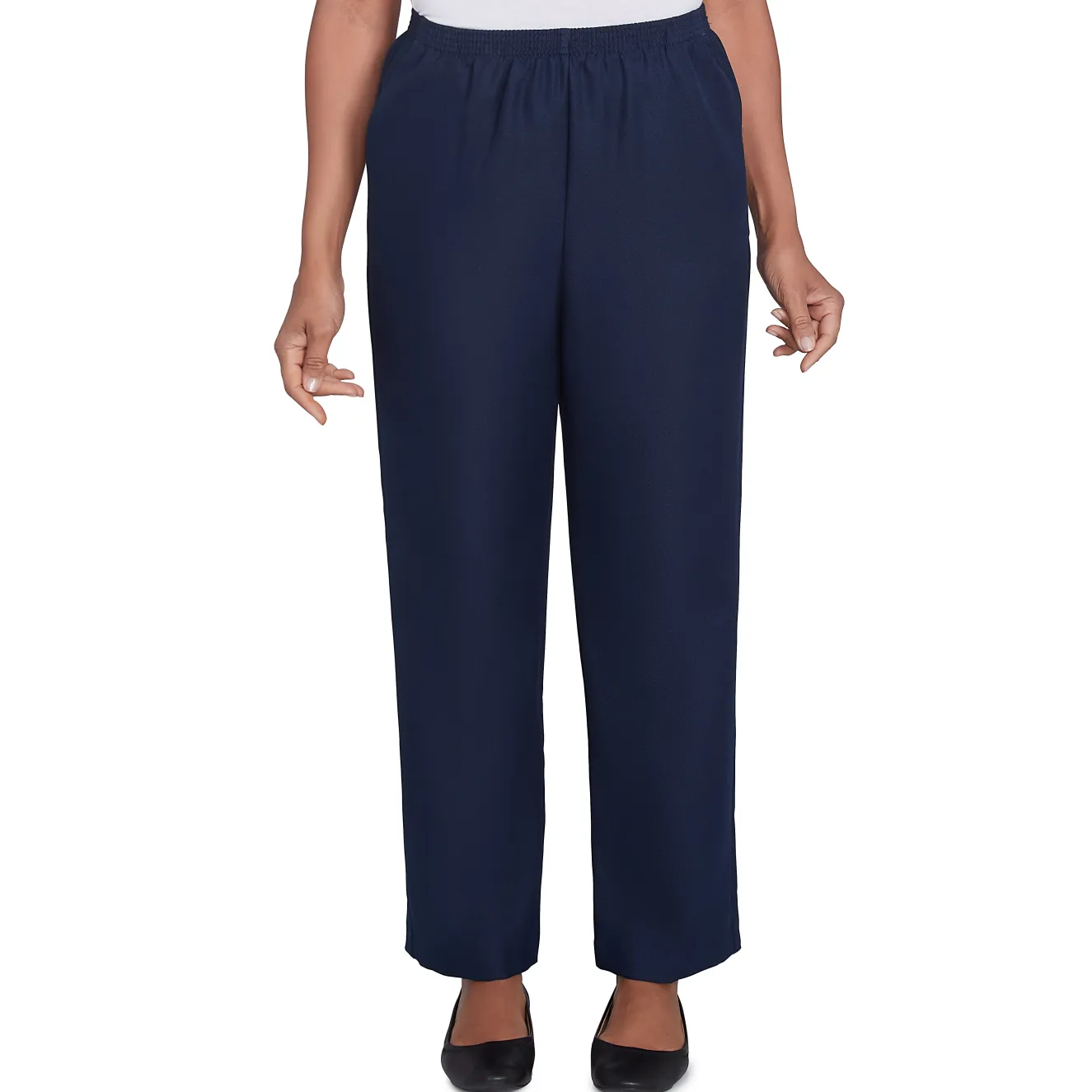 Alfred Dunner Classic Proportioned Pant, Average Length