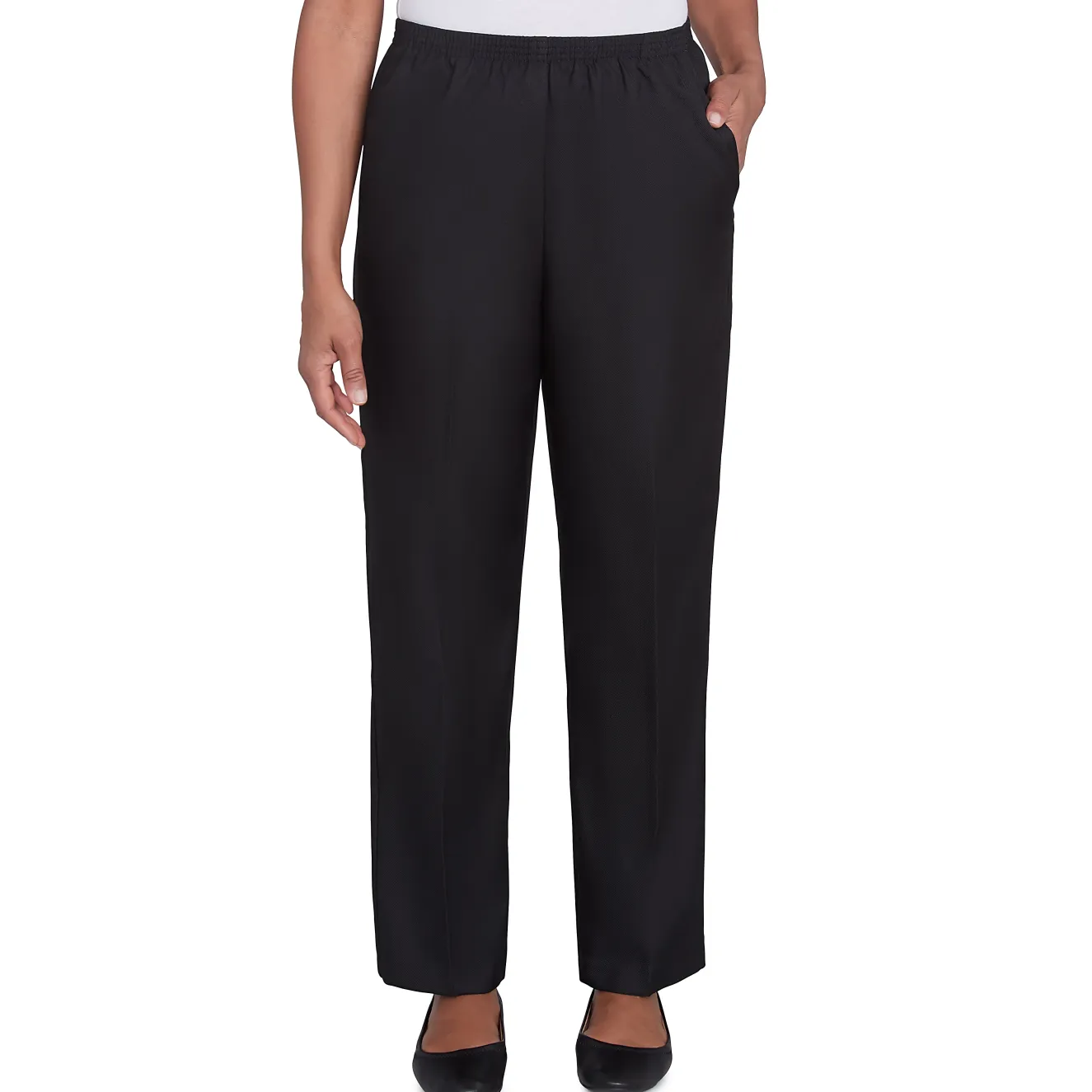 Alfred Dunner Classic Proportioned Pant, Average Length