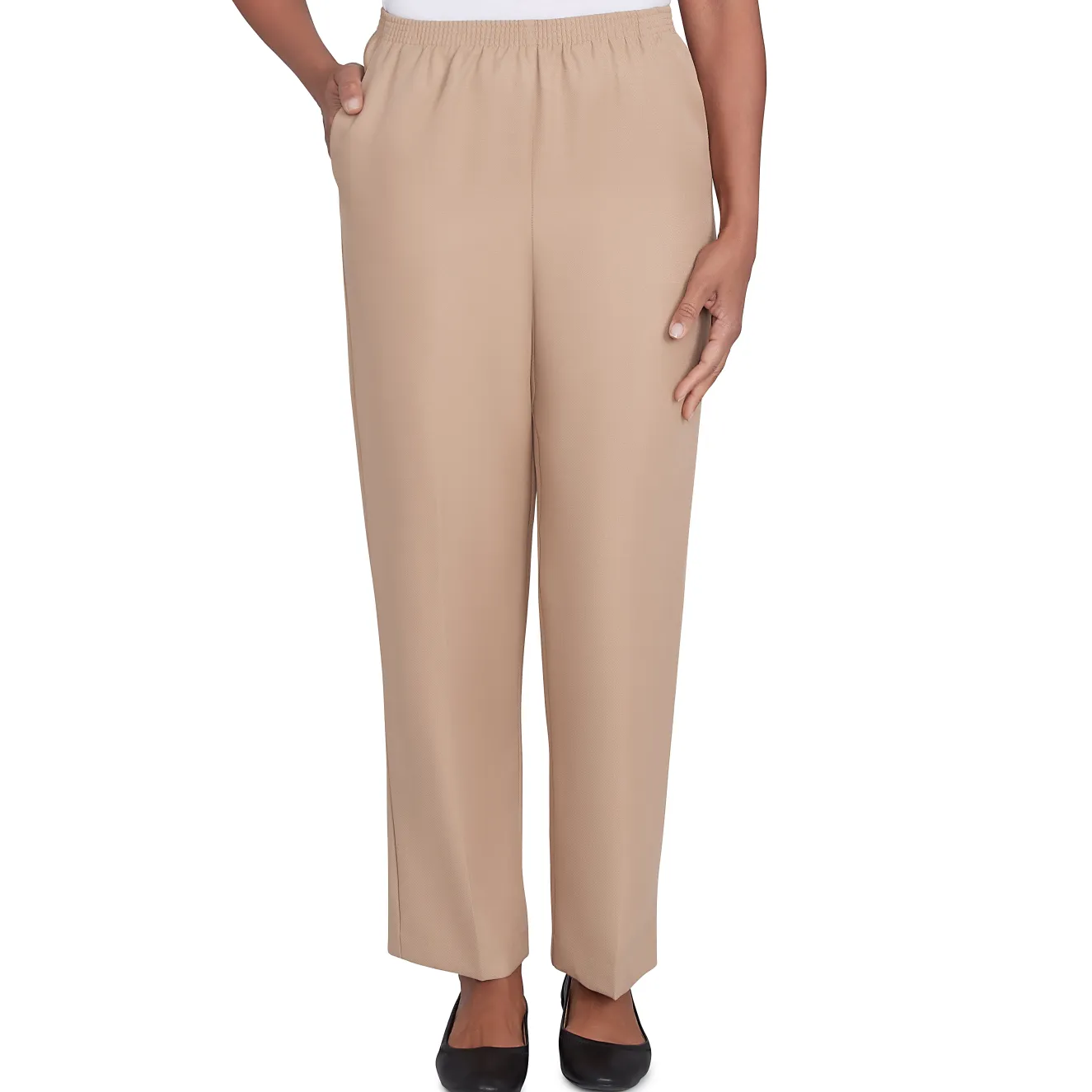 Alfred Dunner Classic Proportioned Pant, Average Length