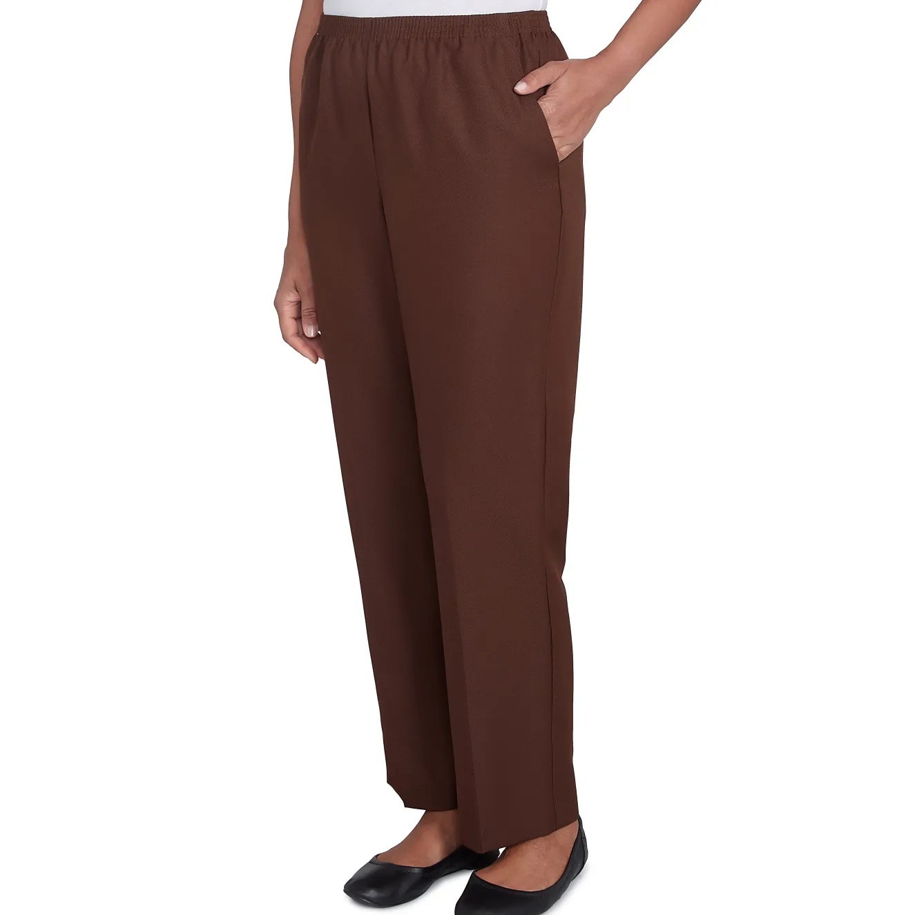 Alfred Dunner Classic Proportioned Pant, Average Length
