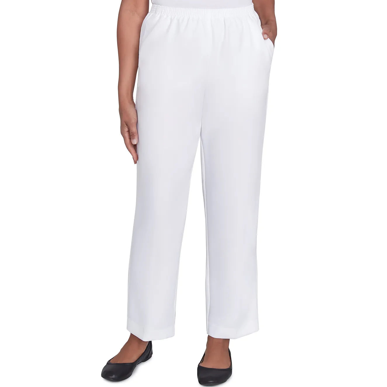 Alfred Dunner Classic Proportioned Pant, Average Length