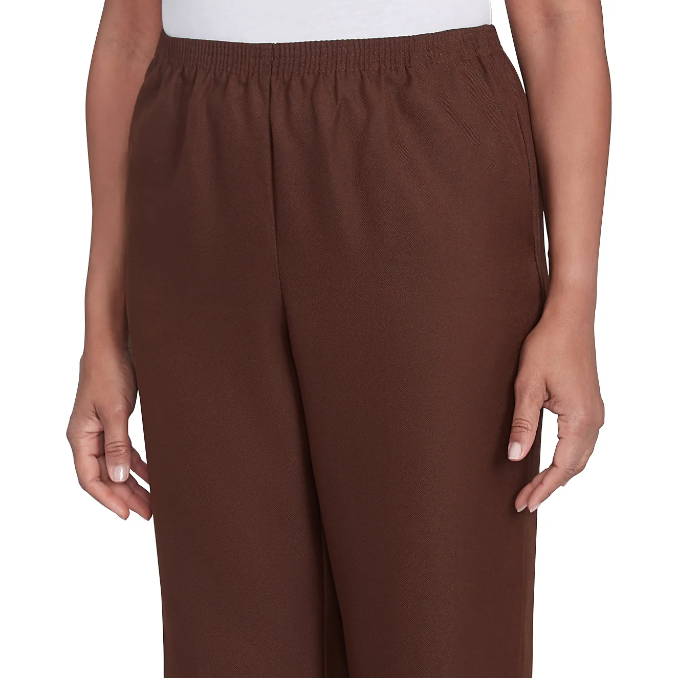 Alfred Dunner Classic Proportioned Pant, Average Length