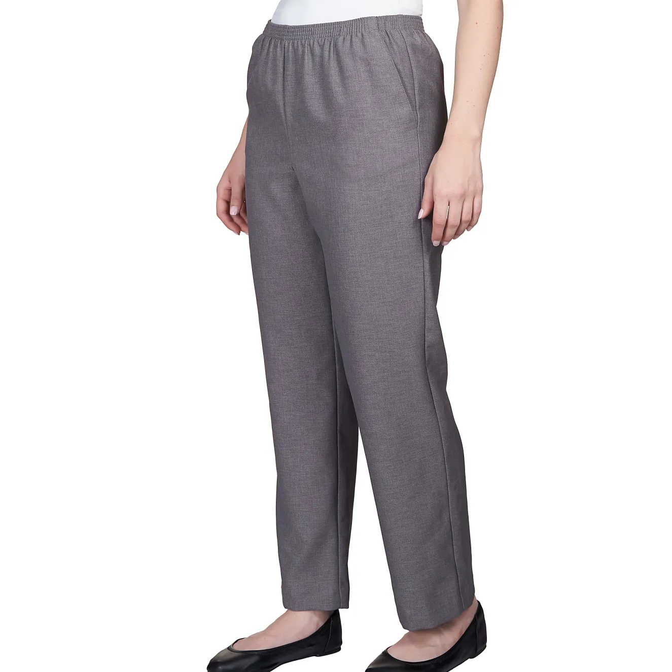Alfred Dunner Classic Proportioned Pant, Short