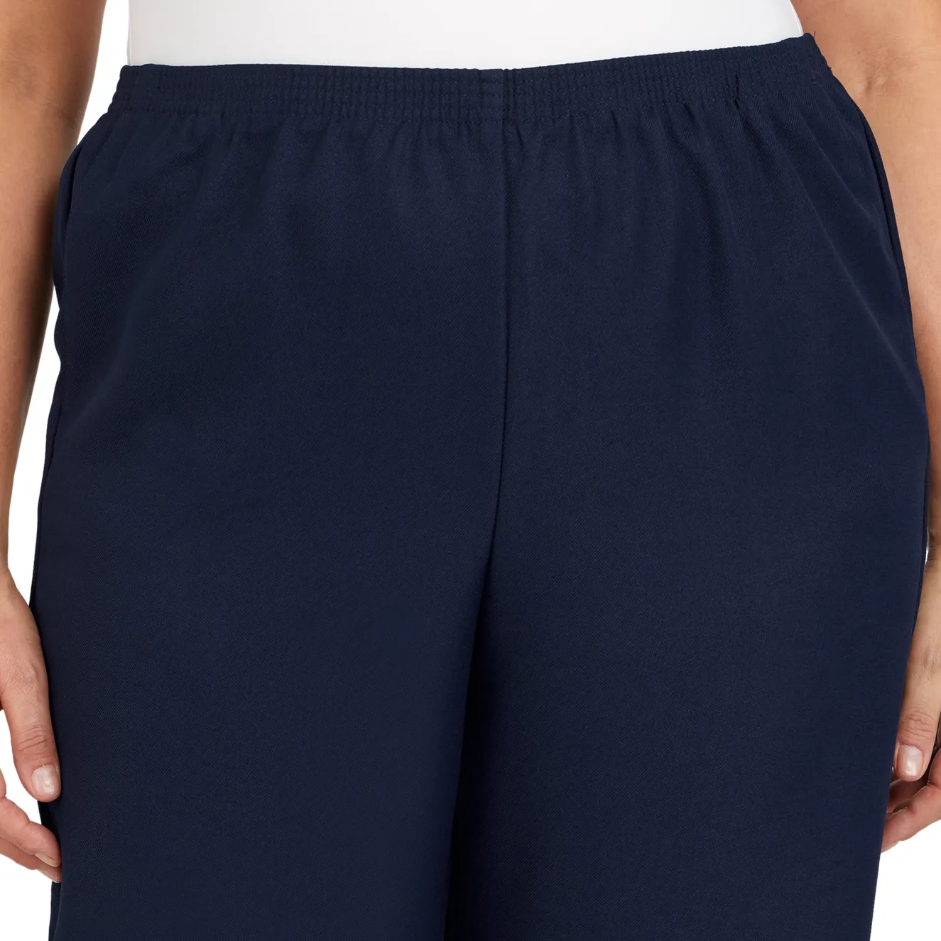Alfred Dunner Classic Proportioned Pant Short Length, Plus