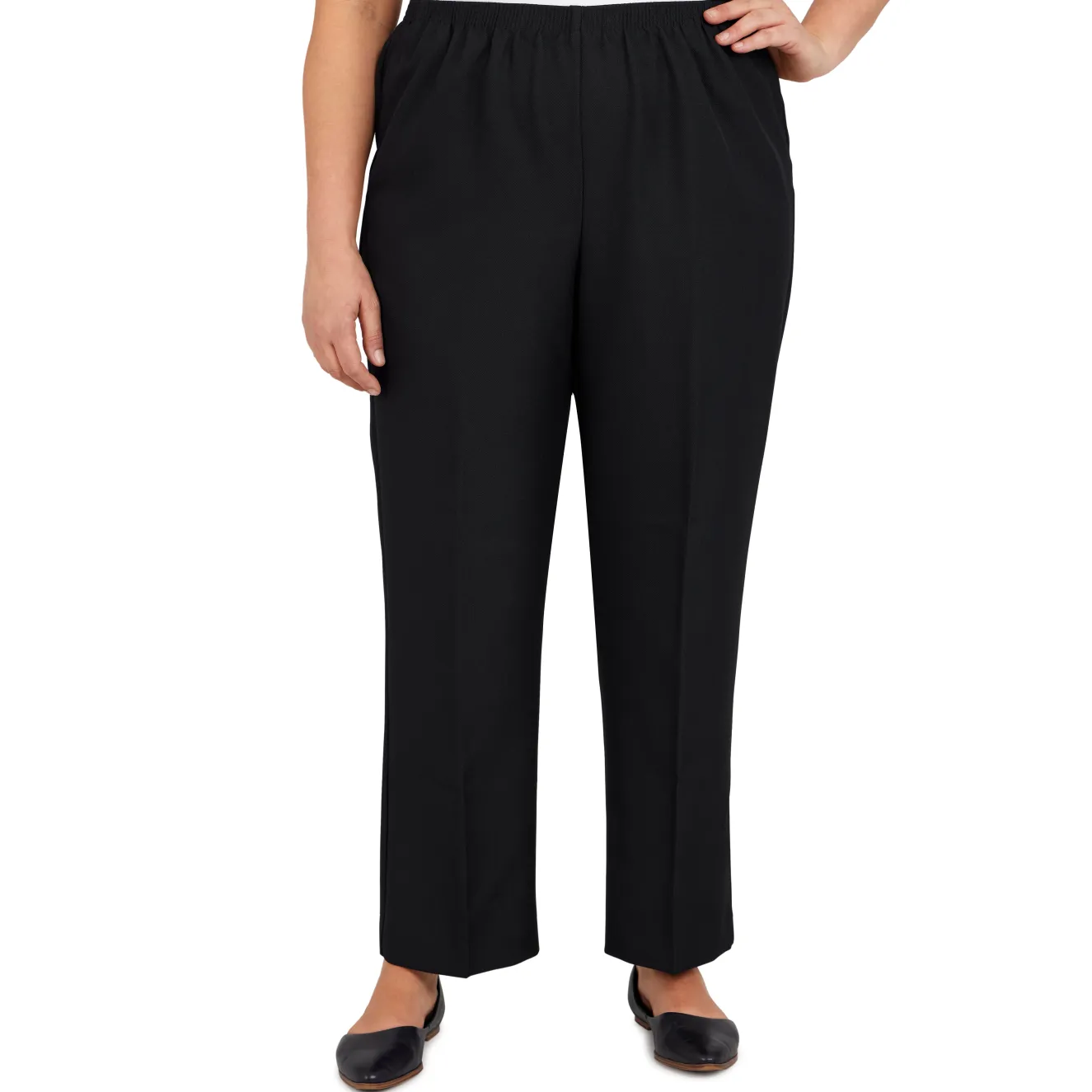 Alfred Dunner Classic Proportioned Pant Short Length, Plus