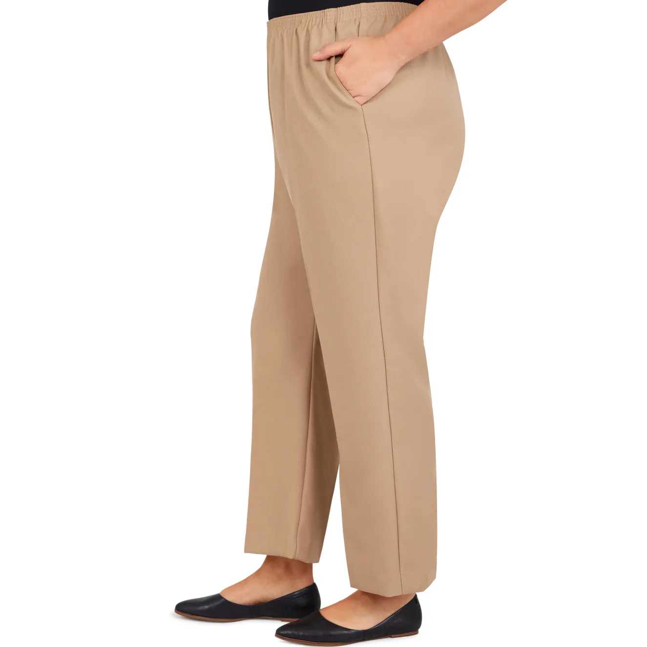Alfred Dunner Classic Proportioned Pant Short Length, Plus