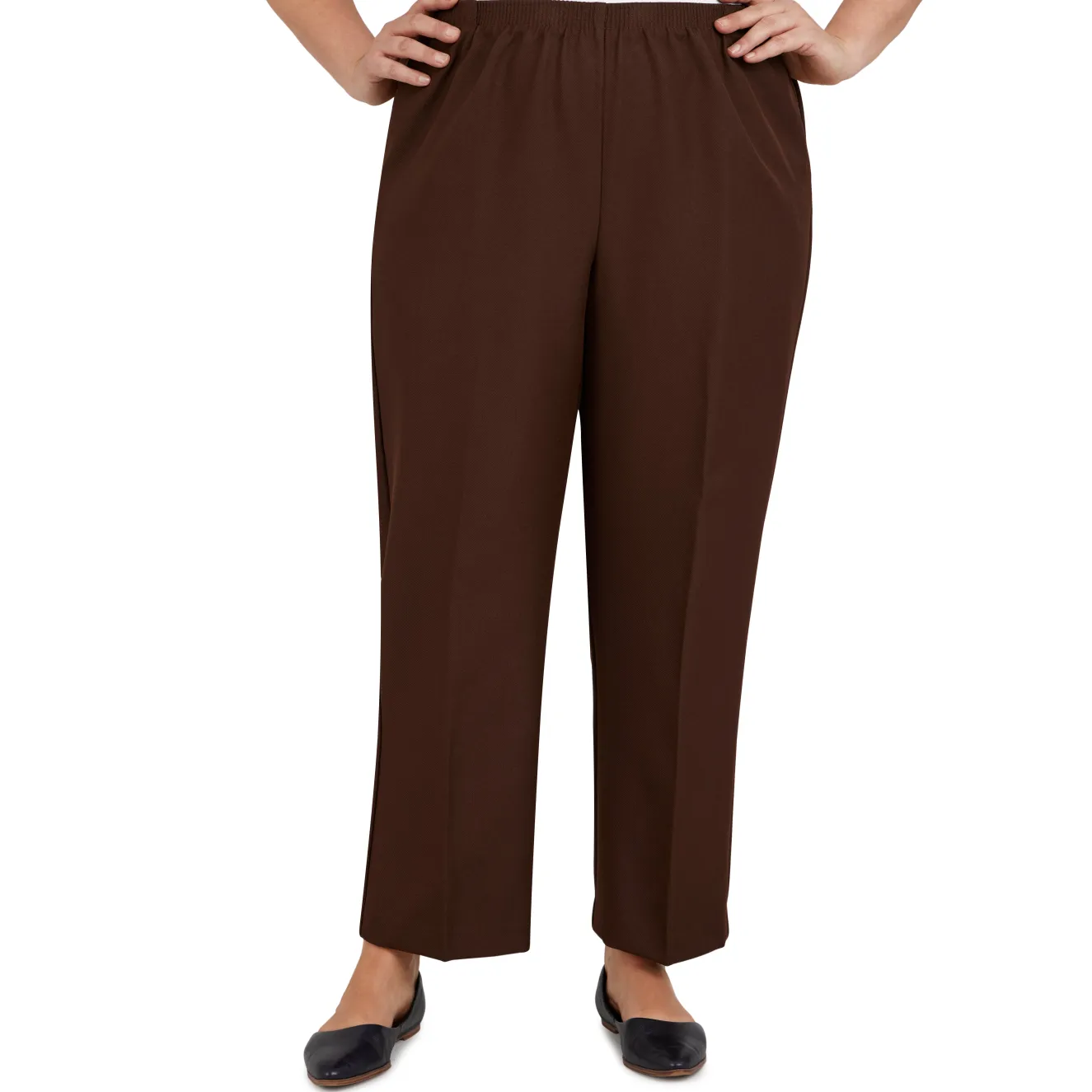 Alfred Dunner Classic Proportioned Pant Short Length, Plus