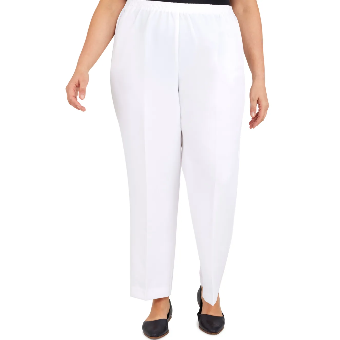 Alfred Dunner Classic Proportioned Pant Short Length, Plus