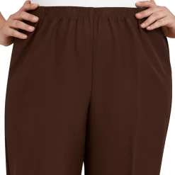 Alfred Dunner Classic Proportioned Pant Short Length, Plus