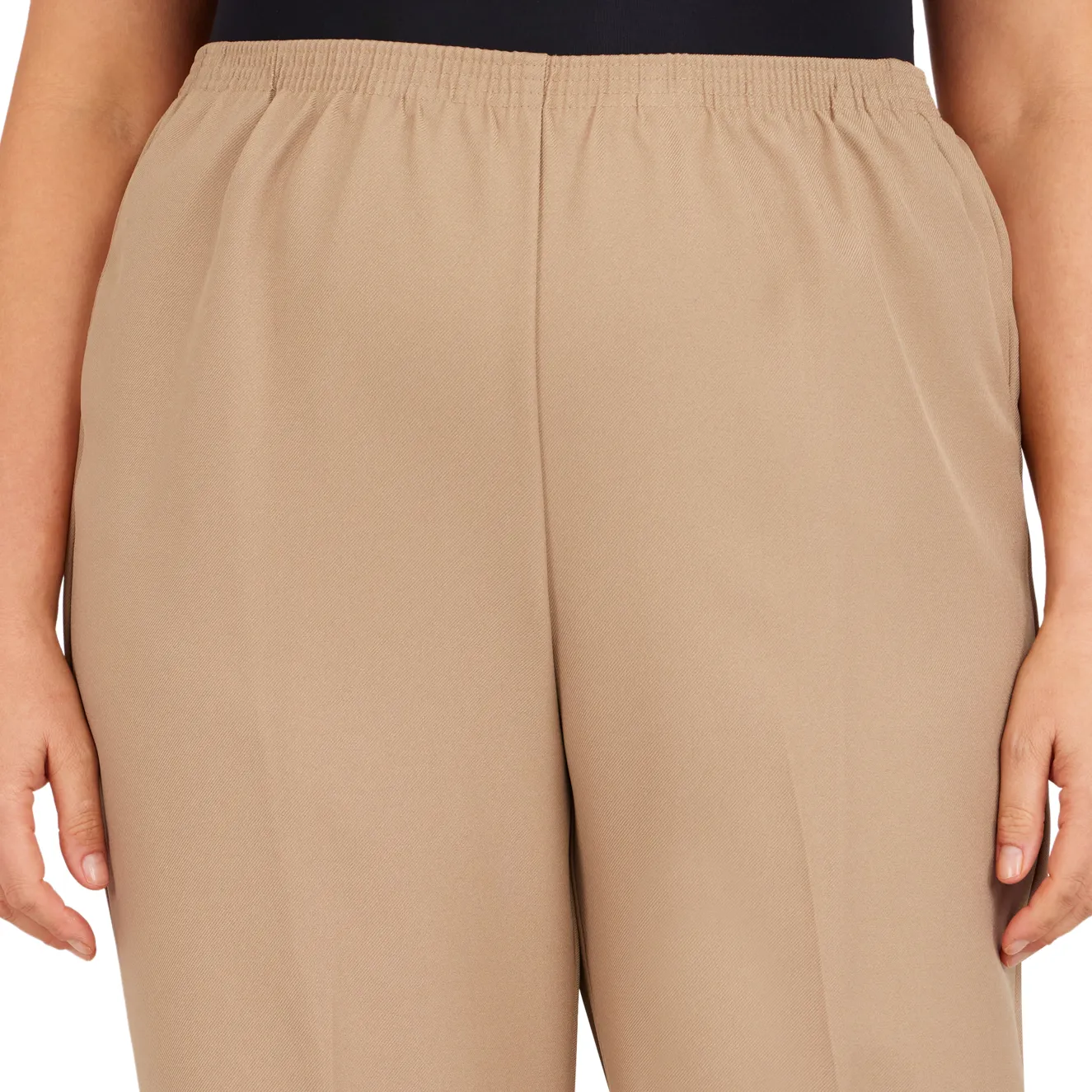 Alfred Dunner Classic Proportioned Pant Short Length, Plus
