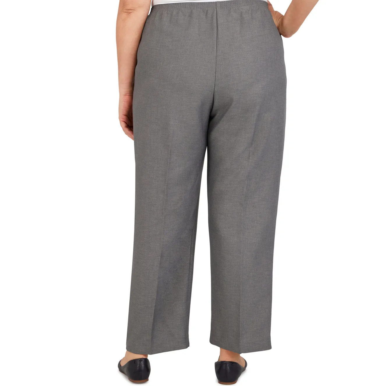 Alfred Dunner Classic Proportioned Pant Short Length, Plus