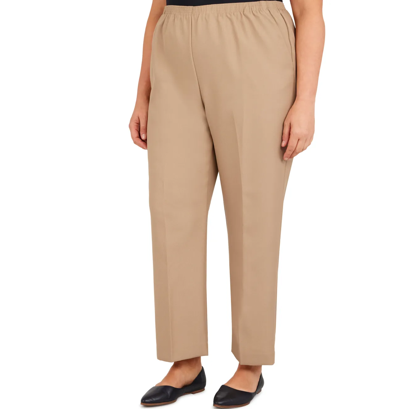Alfred Dunner Classic Proportioned Pant Short Length, Plus