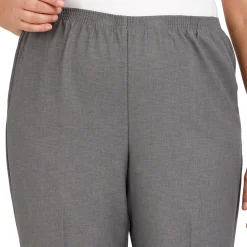 Alfred Dunner Classic Proportioned Pant Short Length, Plus