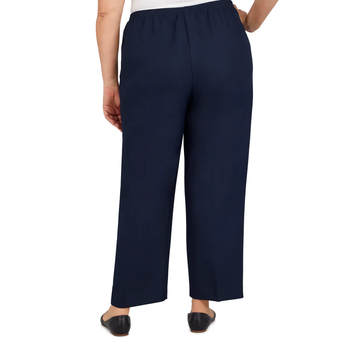 Alfred Dunner Classic Proportioned Pant Short Length, Plus