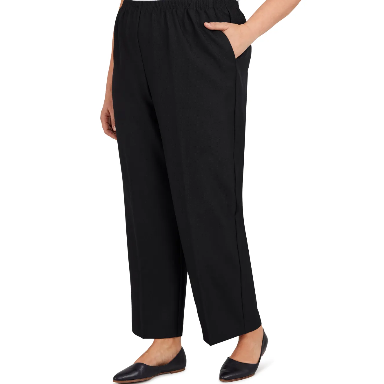 Alfred Dunner Classic Proportioned Pant Short Length, Plus