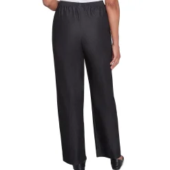 Alfred Dunner Denim Comfort Waistband Straight Leg Pant, Short