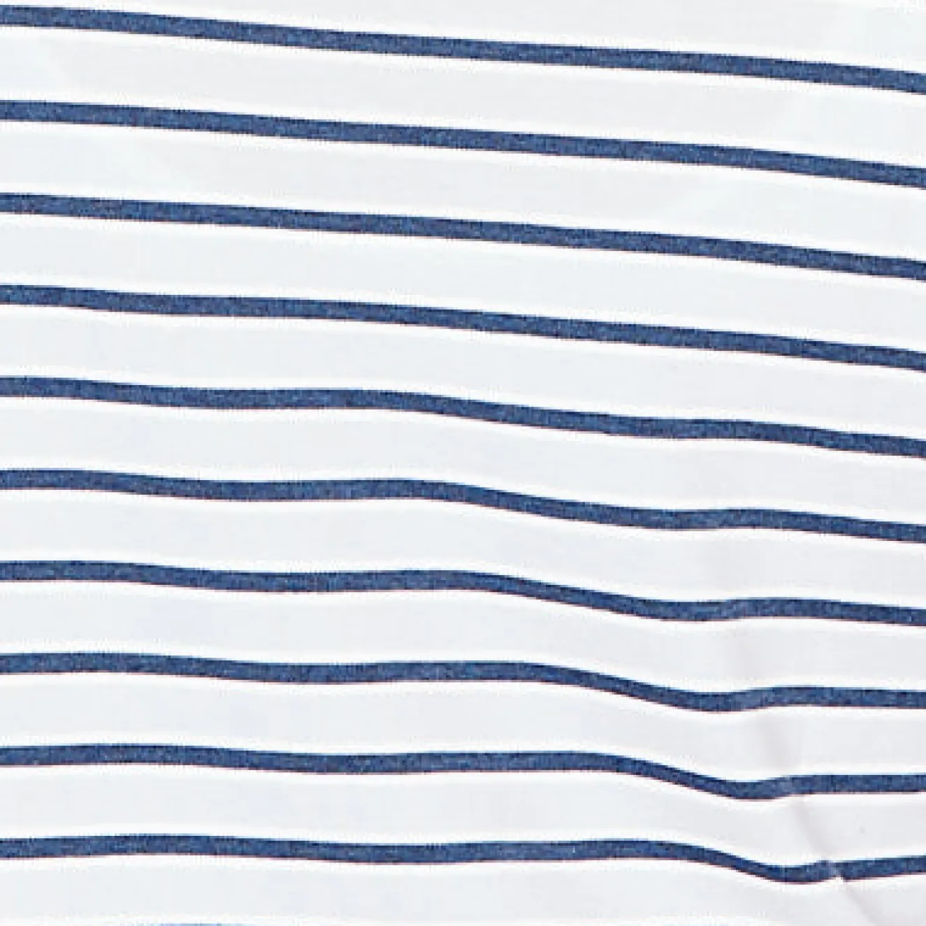 Alfred Dunner Floral Embroidered Stripe Top with Necklace