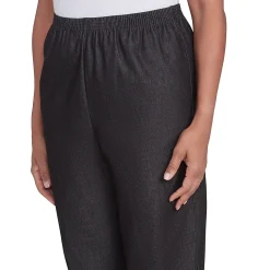 Alfred Dunner Relaxed Fit Denim Capri