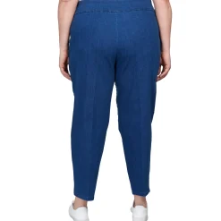 Alfred Dunner Super Stretch Mid-Rise Average Length Pant, Plus
