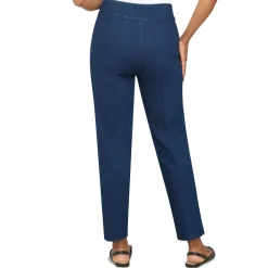 Alfred Dunner Super Stretch Mid-Rise Pant, Petite