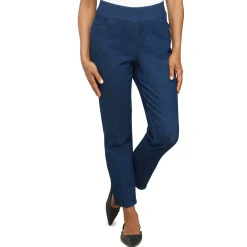 Alfred Dunner Super Stretch Mid-Rise Pant, Petite