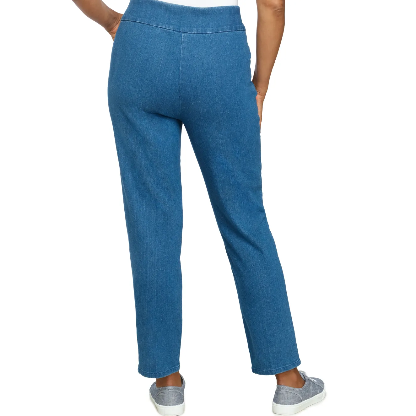 Alfred Dunner Super Stretch Mid-Rise Pant, Petite