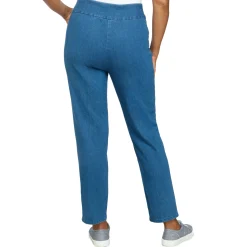 Alfred Dunner Super Stretch Mid-Rise Short Length Pant, Petite