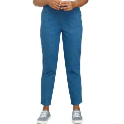 Alfred Dunner Super Stretch Mid-Rise Short Length Pant, Petite