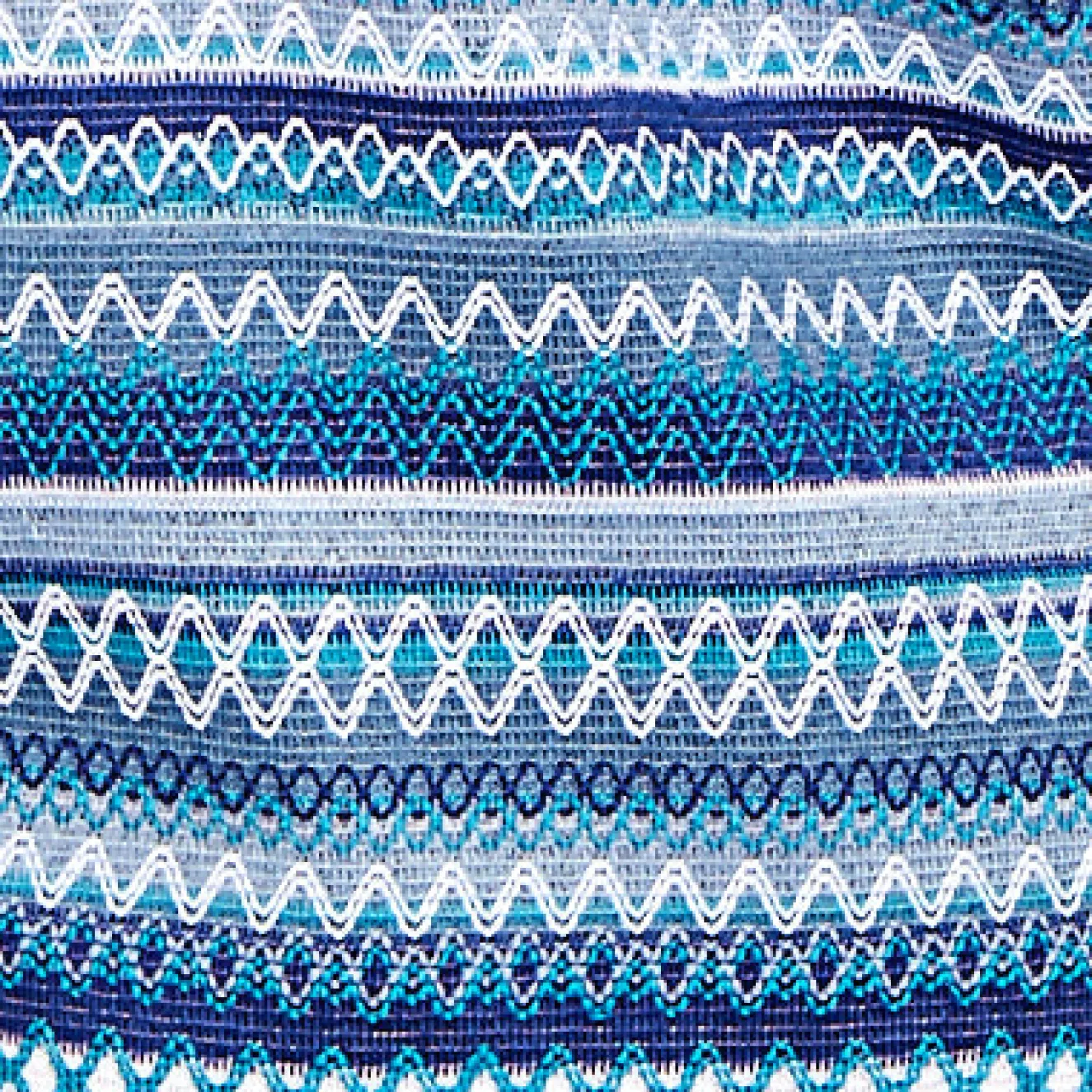 Alfred Dunner Textured Stripe Knit Top with Necklace - Blue