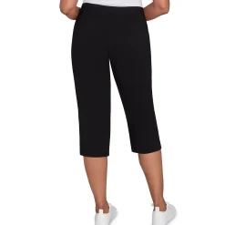 Alfred Dunner Women's Allure Stretch Clamdigger Pant