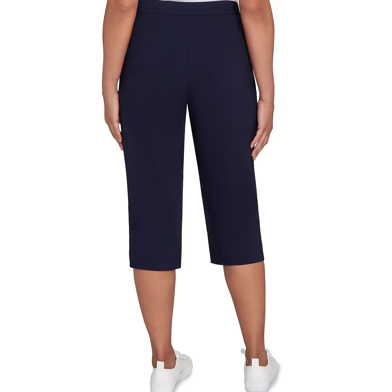 Alfred Dunner Women's Allure Stretch Clamdigger Pant