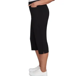 Alfred Dunner Women's Allure Stretch Clamdigger Pant