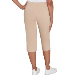 Alfred Dunner Women's Allure Stretch Clamdigger Pant