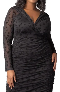 Betsey Ruched Dress - Plus