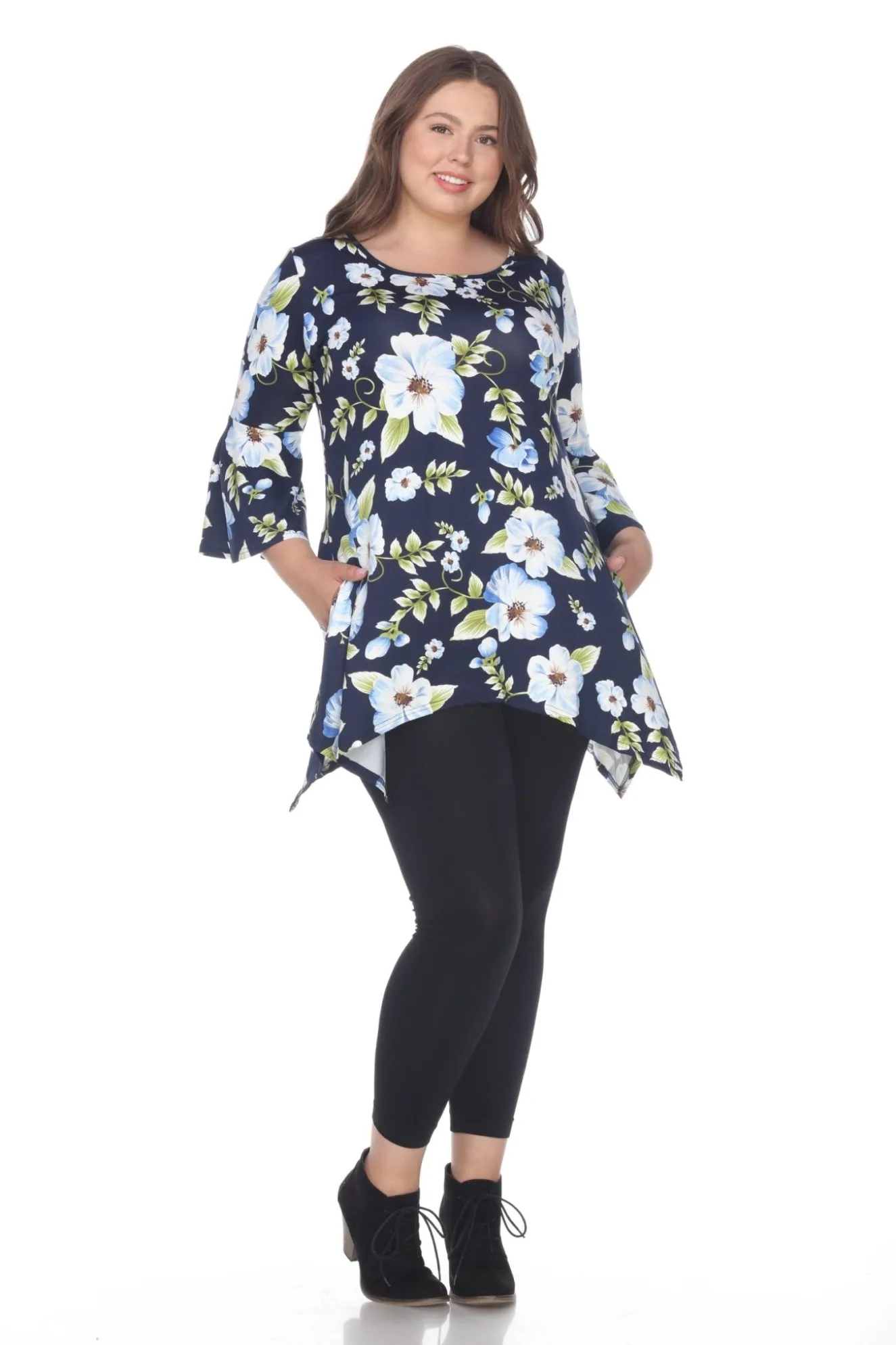 Blanche Tunic Top - Plus