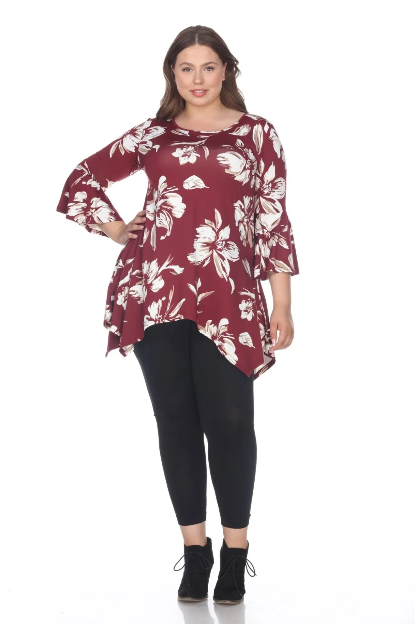 Blanche Tunic Top - Plus