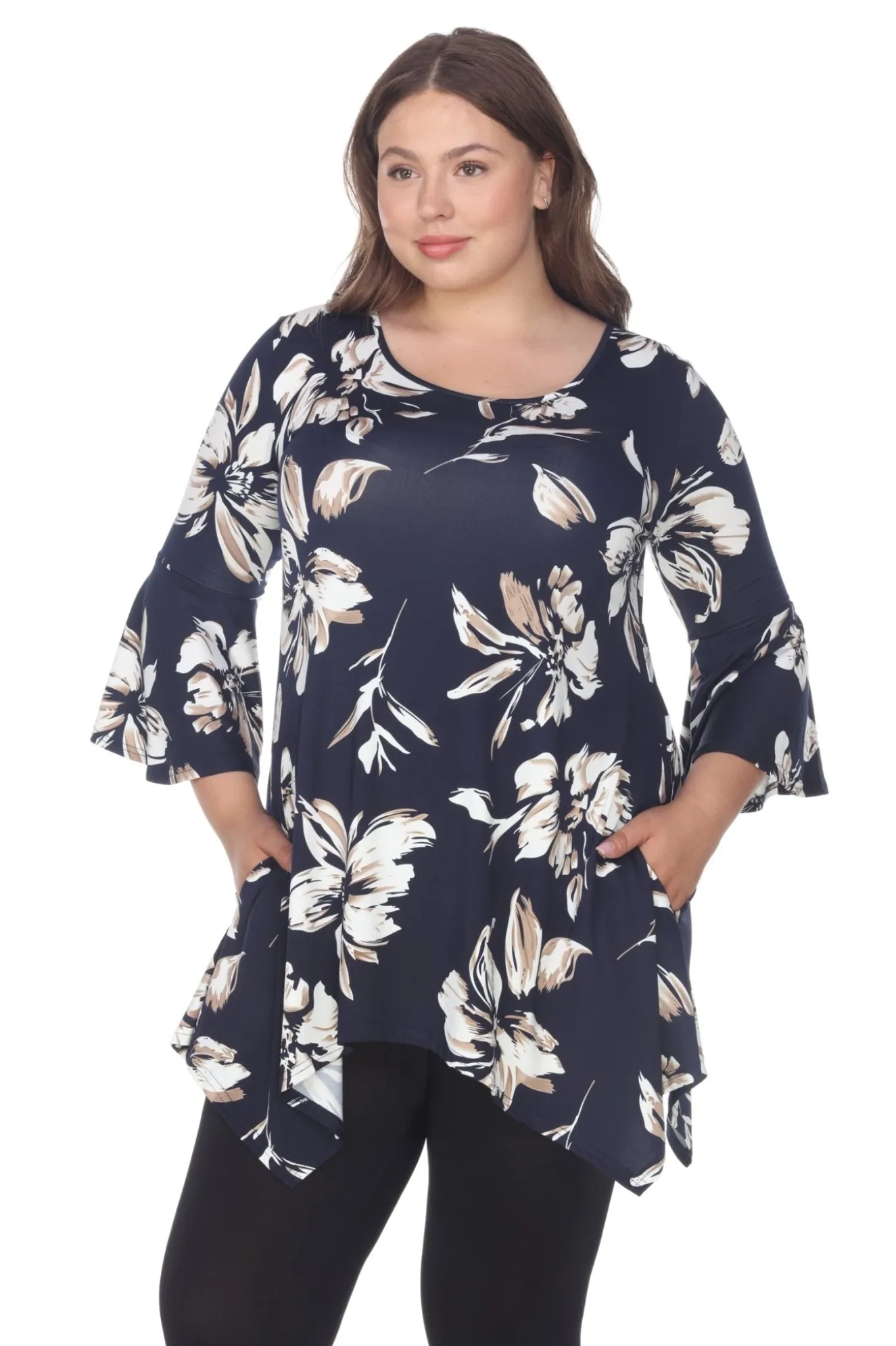 Blanche Tunic Top - Plus