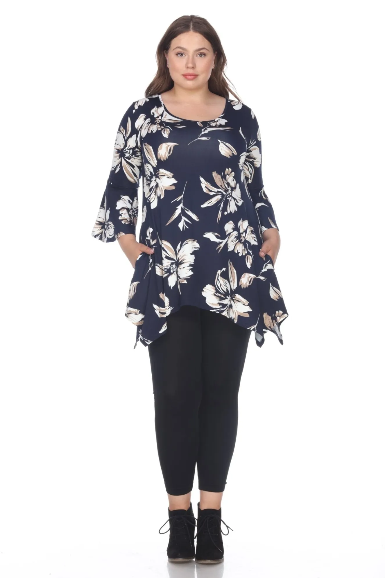 Blanche Tunic Top - Plus