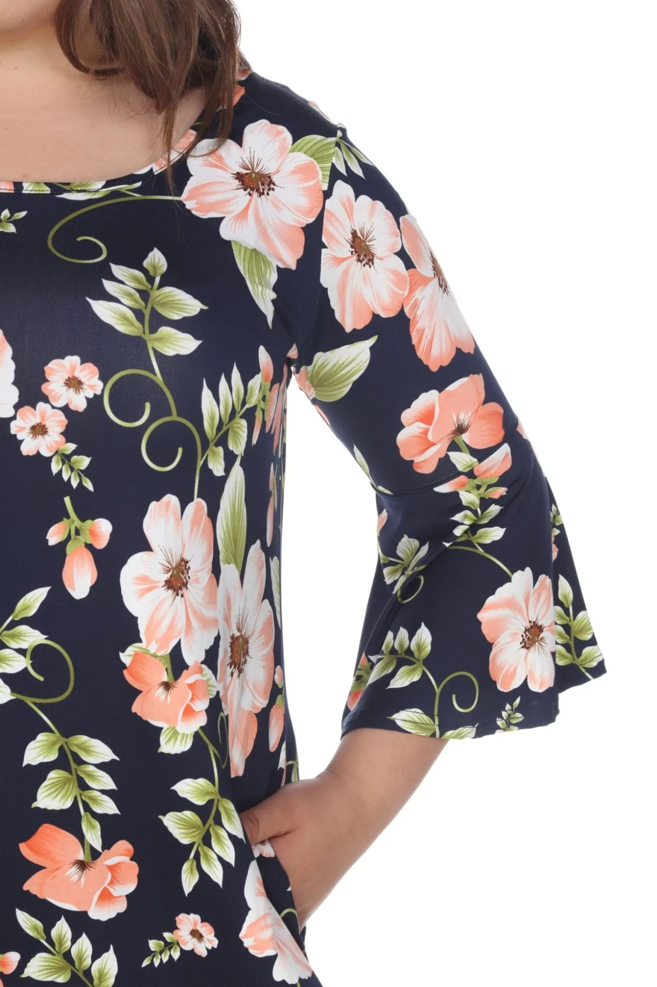Blanche Tunic Top - Plus