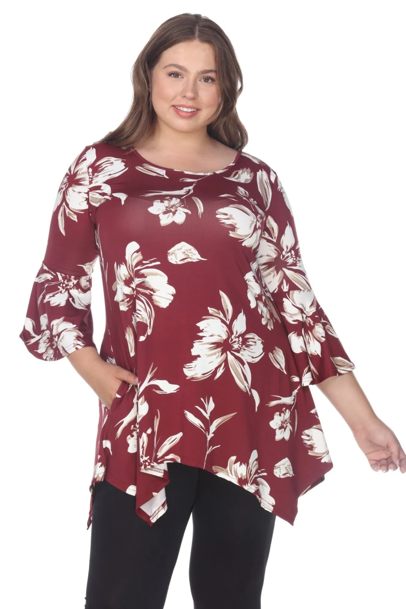 Blanche Tunic Top - Plus