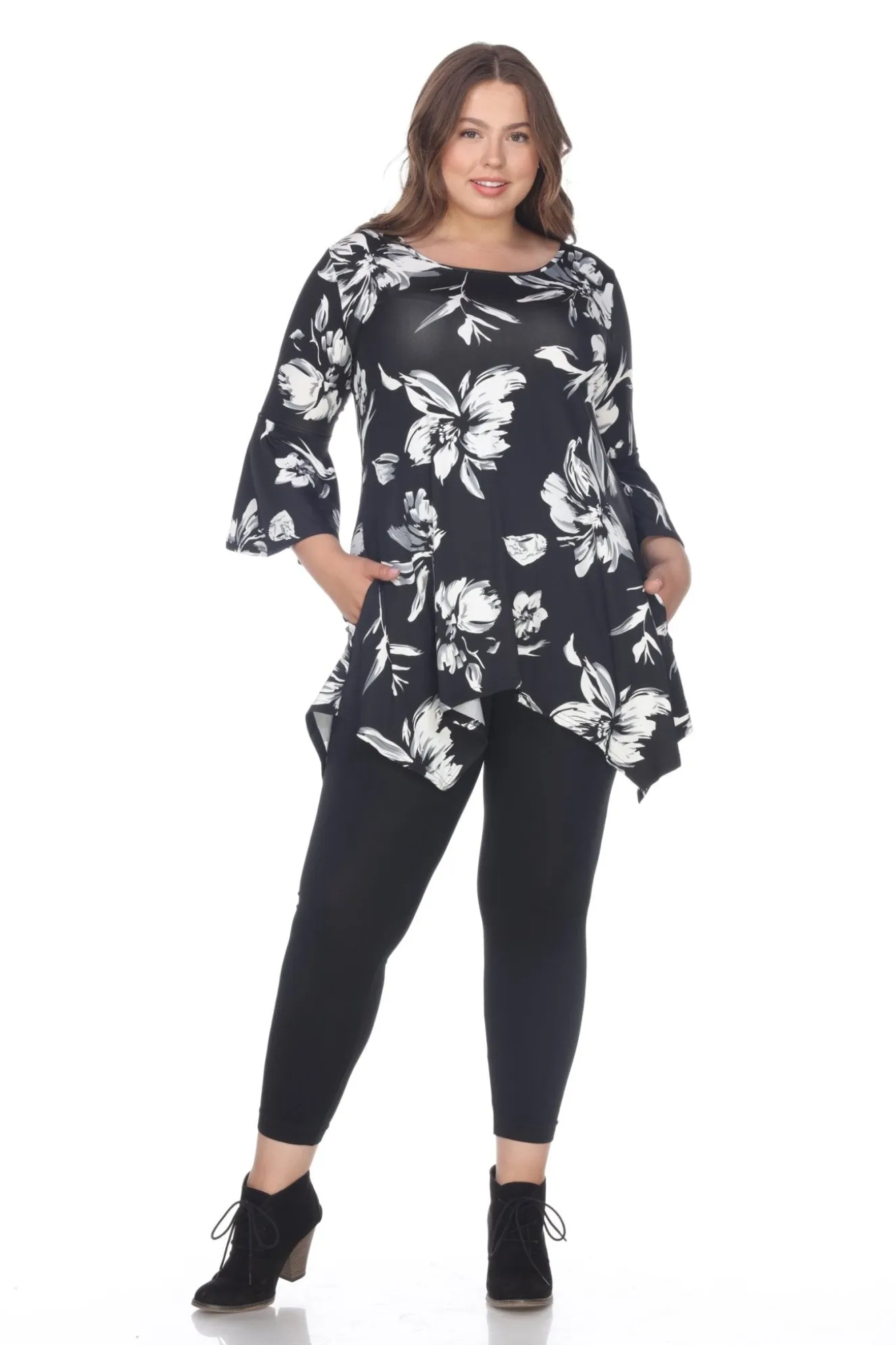 Blanche Tunic Top - Plus