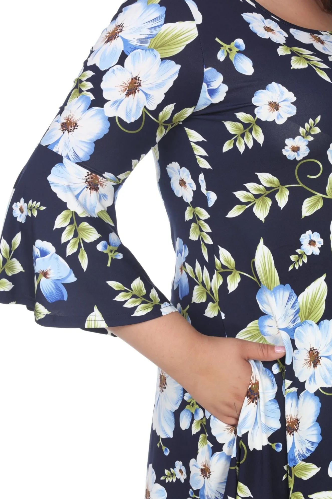 Blanche Tunic Top - Plus