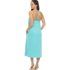 Braided Strap Midi Dress