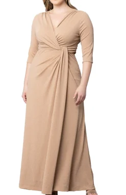 Champagne Romanced by Moonlight Gown - Plus