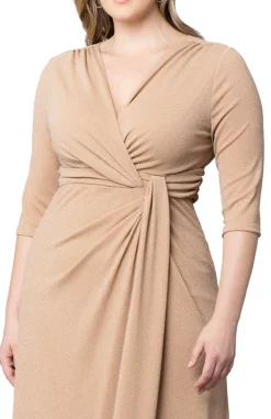Champagne Romanced by Moonlight Gown - Plus