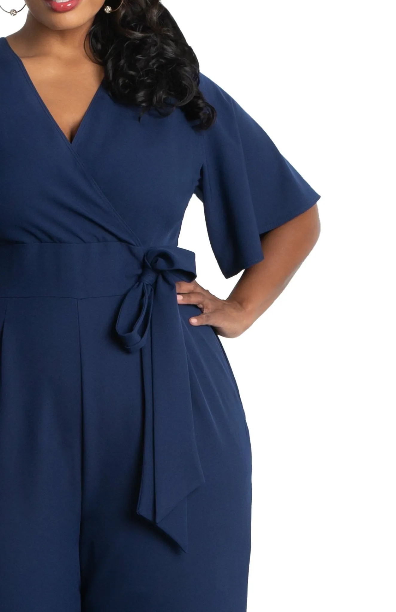 Charisma Crepe Jumpsuit - Plus