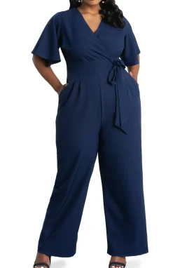 Charisma Crepe Jumpsuit - Plus
